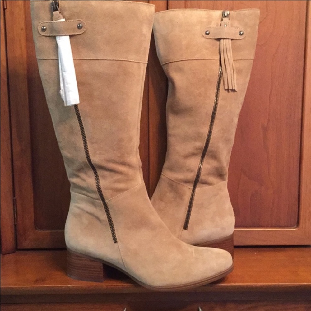 NWB Naturalizer Demi Suede Leather Boots